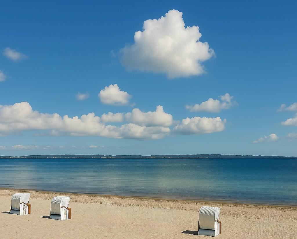 Lodge Am Meer Glücksburg Exteriör bild