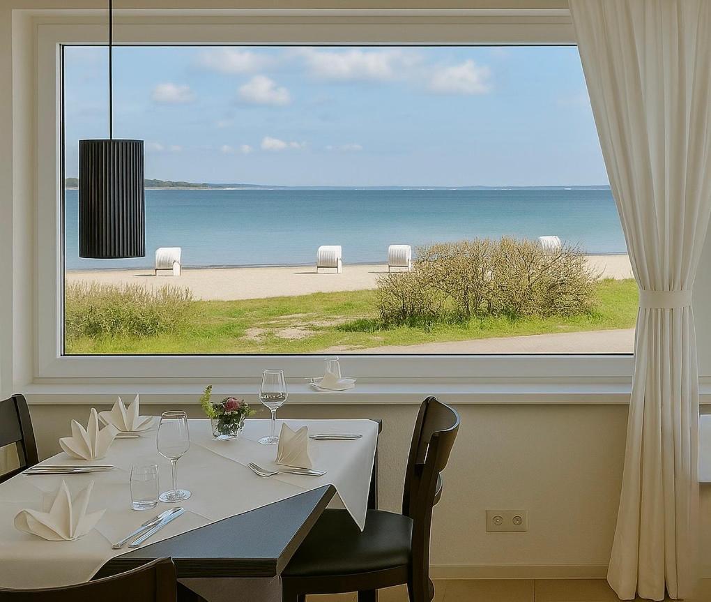 Lodge Am Meer Glücksburg Exteriör bild