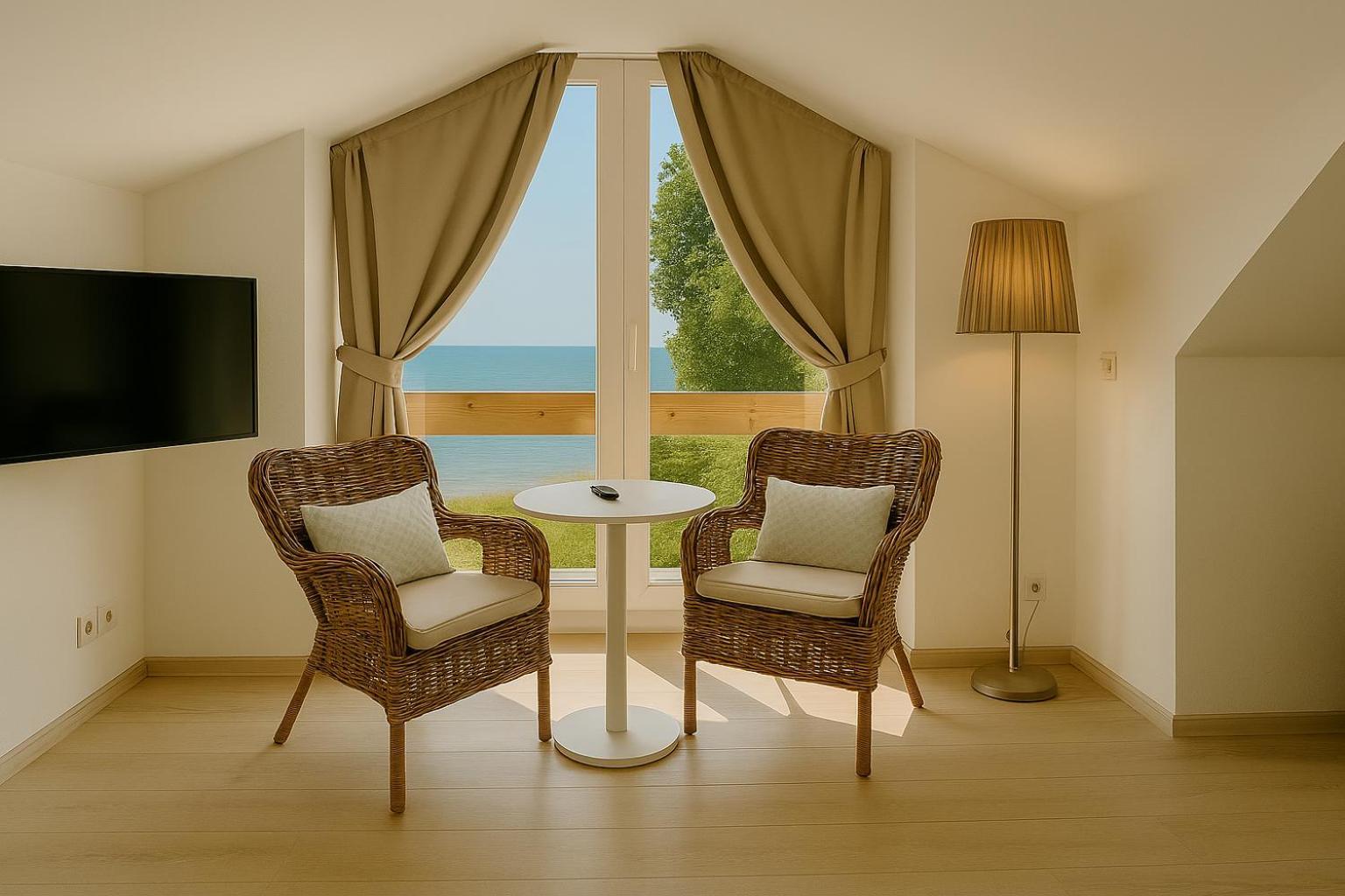 Lodge Am Meer Glücksburg Exteriör bild
